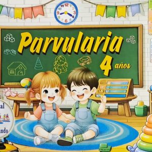 Libreta de Parvularia 4 años - Jugando se aprende