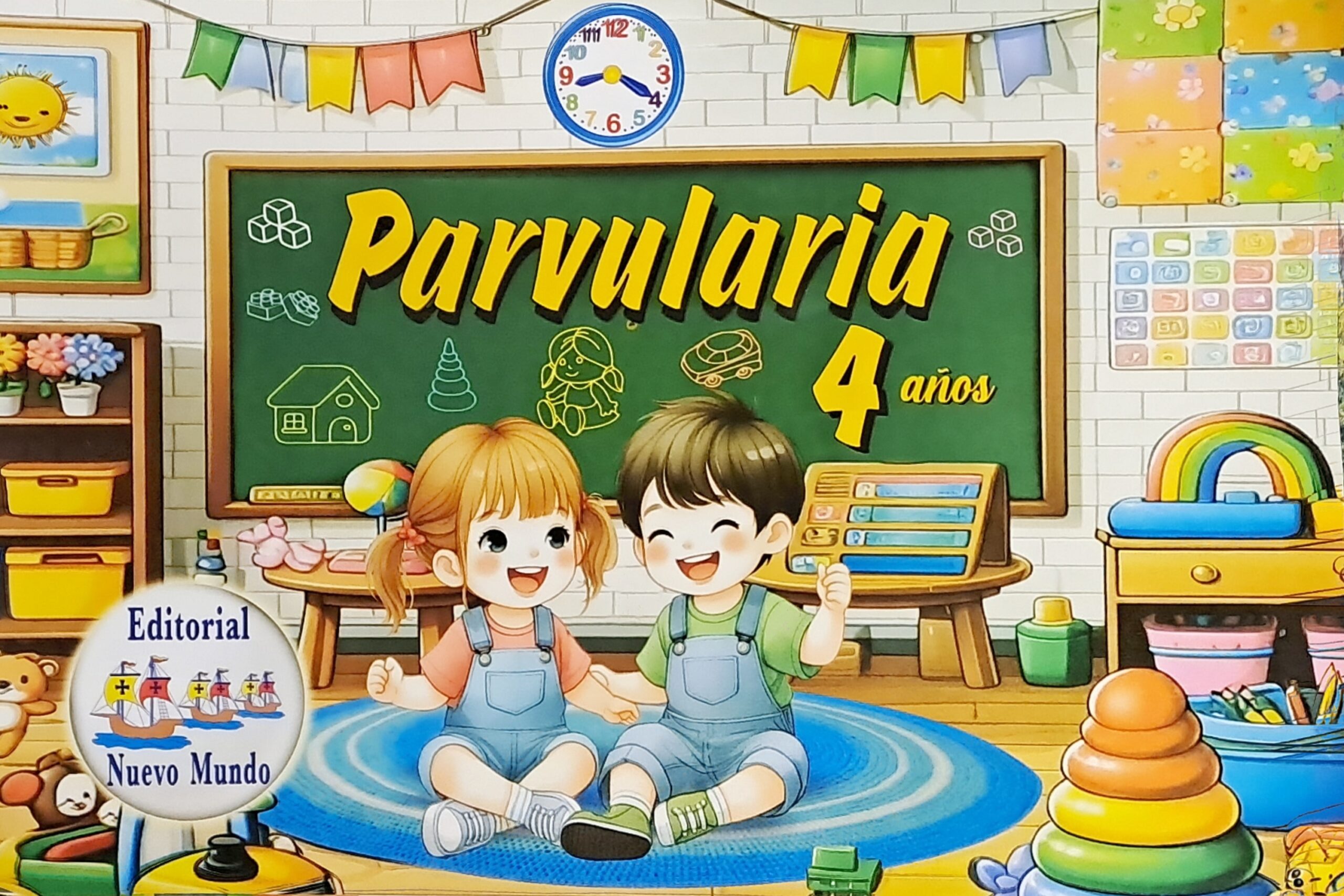 Libreta de Parvularia 4 años - Jugando se aprende