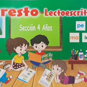Libreta de Apresto Lectoescritura 4 años
