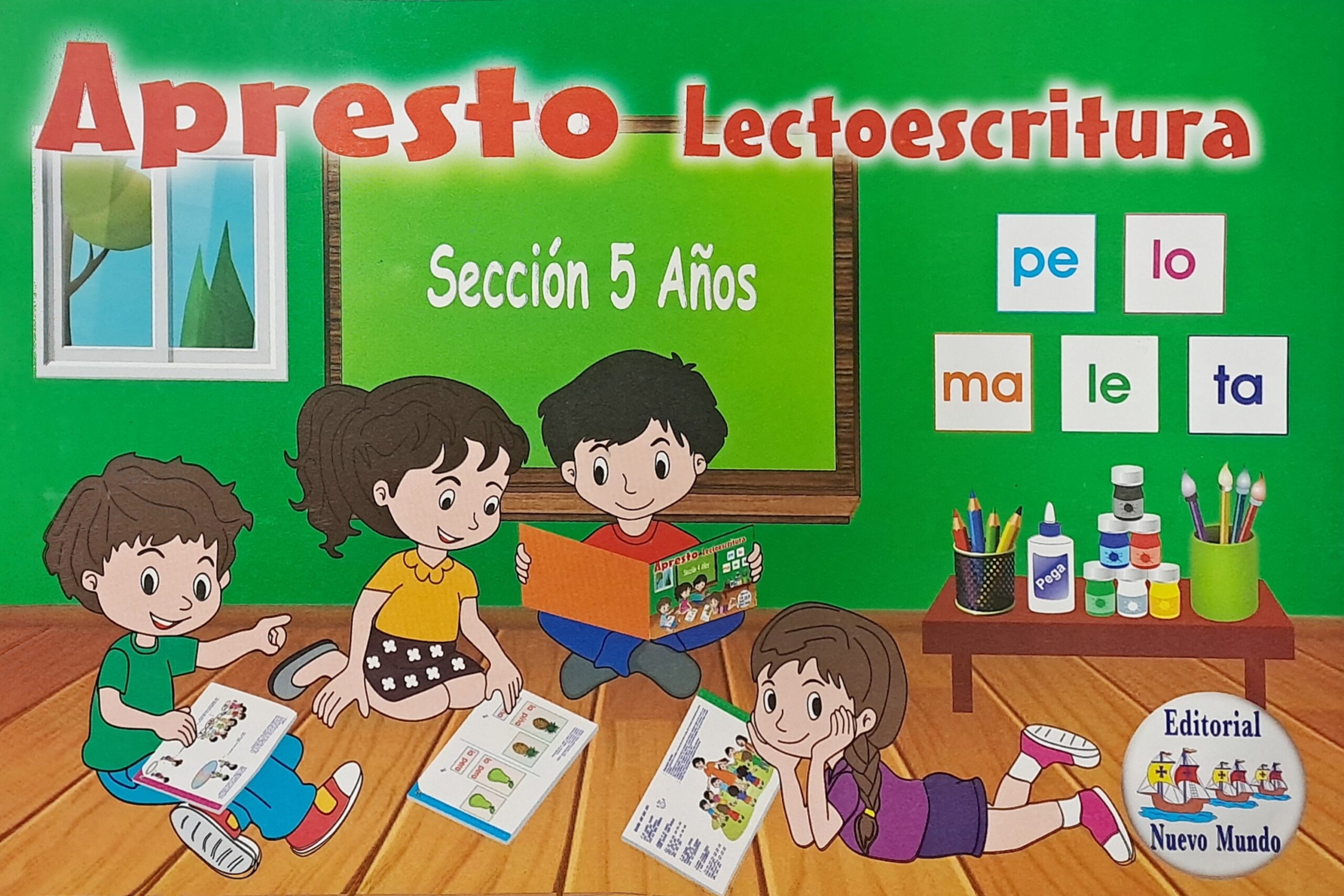 Libreta de Apresto Lectoescritura 5 años