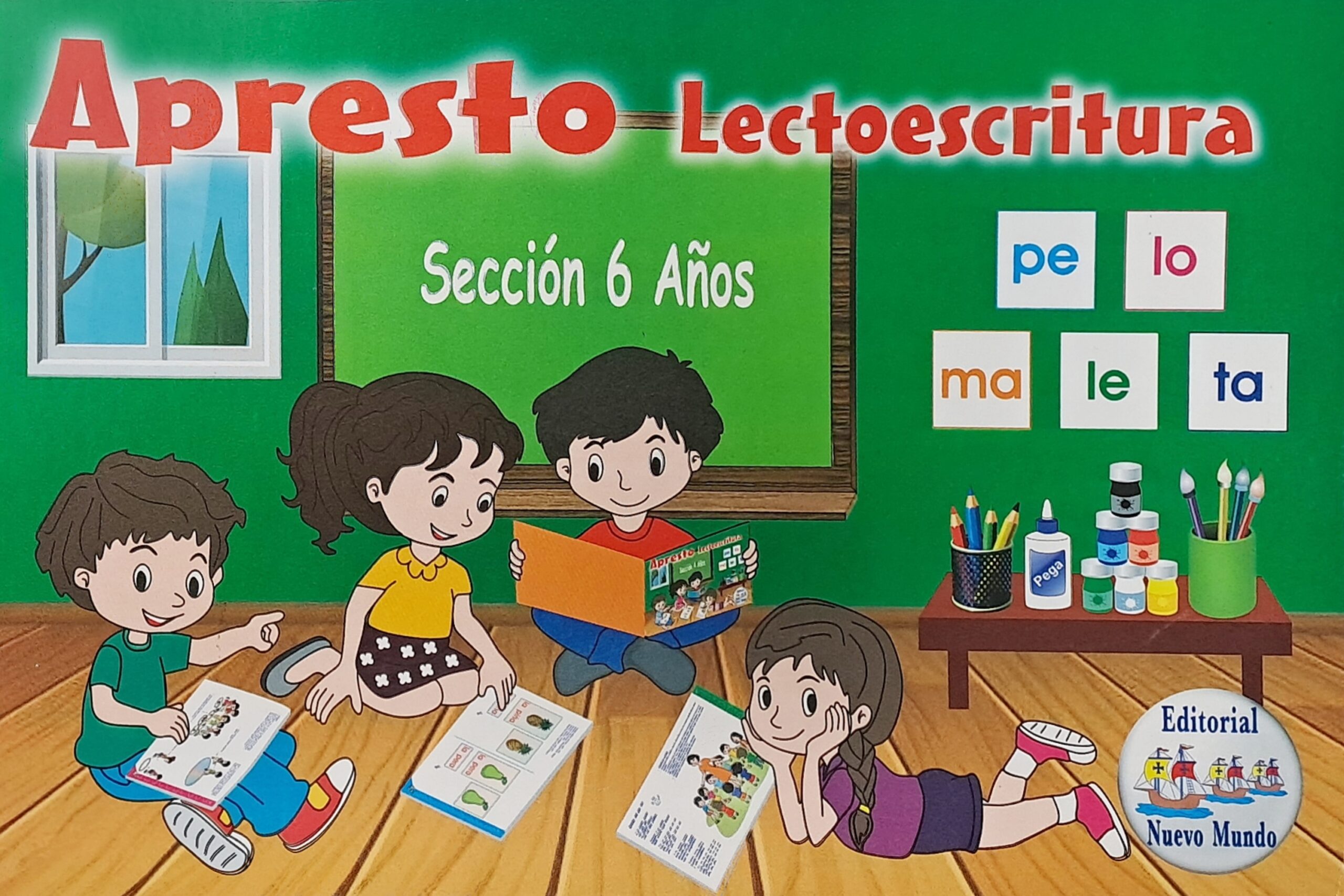 Libreta de Apresto Lectoescritura 6 años