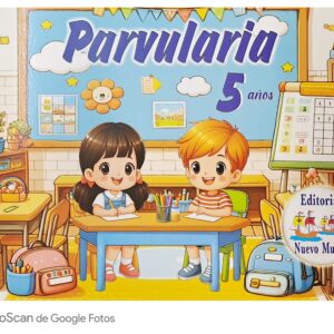 Libreta de Parvularia 5 años - Jugando se aprende