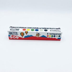 CAJA TEMPERA 6 COLORES - BRETTON