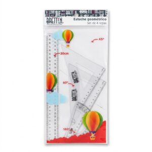 ESTUCHE DE GEOMETRIA 30 CM - BRETTON