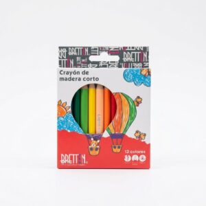 CAJA COLORES TRIANG. CORTOS X12 - BRETTON