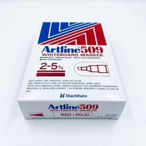 CAJA PLUMON #509 PIZARRA ROJO- ARTLINE