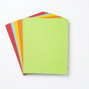 PAPEL BOND DE COLORES - TAMAÑO CARTA - COLORES SURTIDOS - 100 PAGINAS