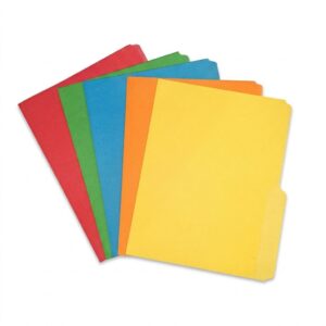 FOLDER DE COLORES VARIADOS - TAMAÑO CARTA c/u